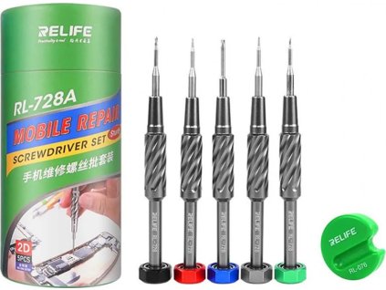 Magnetická sada šroubováků RELIFE RL-728A 2D pro mobilní telefony