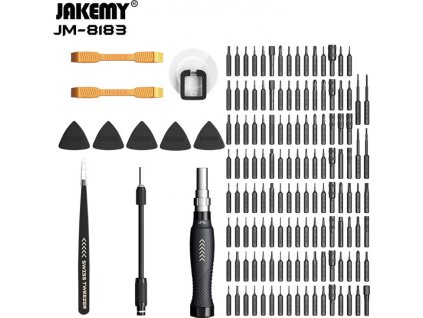 JAKEMY JM-8183 precizní sada šroubováků s příslušenstvím (145v1)