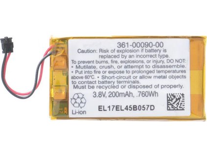 Baterie 200mAh + lepidlo pro Garmin Vivoactive HR OEM