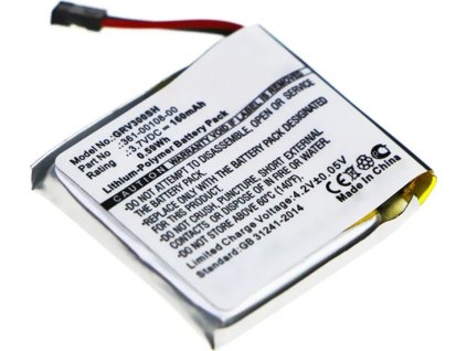 Baterie 255mAh + lepidlo pro Garmin Forerunner 245 OEM