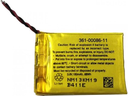 255mAh Baterie a lepidlo pro Garmin Forerunner 245/Forerunner 645/Fenix 6S OEM