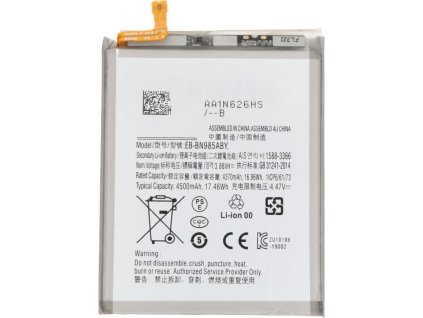 Baterie Samsung EB-BN985ABY 4500mAh pro Galaxy Note20 Ultra / Note20 Ultra 5G originální
