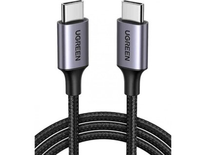 Ugreen 50149 nabíjecí a datový kabel USB-C na USB-C 0,5 m 60 W – černý