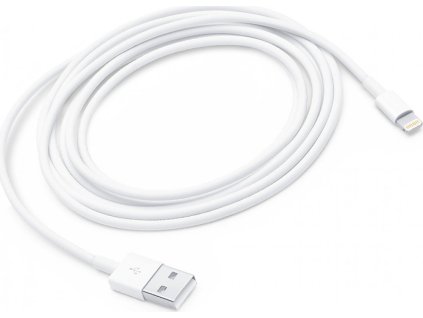 Lightning to USB kabel 2 m – bílý (OEM)
