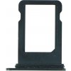 Zásobník na SIM kartu s vodotěsným gumovým kroužkem pro iPhone XS verze s jednou kartou Black Ori