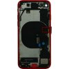 Osazený housing a kryt baterie pro iPhone SE 2020 OEM - Červený