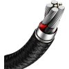 Baseus Cafule Datový Kabel USB-USB-C 66W 0,25m Black