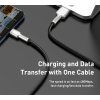 Baseus Cafule Datový Kabel USB-USB-C 66W 0,25m Black