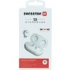 Bluetooth tws sluchátka swissten stonebuds bílá