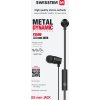 Sluchátka swissten earbuds dynamic ys500 černá