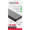 Swissten power line power bank 10000 mah 20w power delivery black