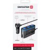 Swissten autoadaptér s výstupem 3x cl, 2x ucb-c pd a 1x usb-a qa 3.0, 108w - 216w