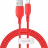 Baseus CALDC-09 Colorful Kabel USB to Lightning 2.4A 1.2m Red
