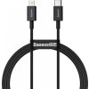 Baseus CATLYS-A01 Superior Fast Charging Datový Kabel USB-C to Lightning  20W 1m Black