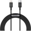 Baseus CATLYS-C01 Superior Fast Charging Datový Kabel USB-C to Lightning 20W 2m Black