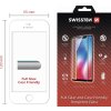 Sklo swissten full glue, color frame, case friendly pro apple iphone 5/se bílé