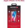 Sklo swissten full glue, color frame, case friendly pro apple iphone 12 pro max černé