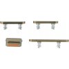 Power Volume Mute Buttons Keys Side Buttons for iPhone 12 Pro/12 Pro Max Gold Ori