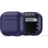 DUX DUCIS PECC Serie Rhombus pouzdro s háčkem pro AirPods 3 Modro-černé