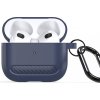 DUX DUCIS PECB pouzdro s háčkem pro AirPods 3 Tmavě modré