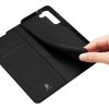 DUX DUCIS Skin Pro flipové kožené pouzdro pro Samsung Galaxy S23 Ultra Black