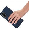 DUX DUCIS Skin Pro flipové kožené pouzdro pro Samsung Galaxy S24+ Blue