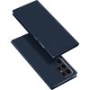 DUX DUCIS Skin Pro flipové kožené pouzdro pro Samsung Galaxy S24 Ultra Blue