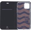 DUX DUCIS Skin Pro flipové kožené pouzdro pro iPhone 11 Pro Černá