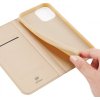 DUX DUCIS Skin Pro flipové kožené pouzdro pro iPhone 13 Zlatá