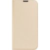 DUX DUCIS Skin Pro flipové kožené pouzdro pro iPhone 13 Zlatá