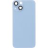 Kryt baterie + Sklíčko zadní kamery s rámem pro iPhone 14 modrá OEM