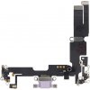 Nabíjecí konektor + flex kabel pro iPhone 14 Plus fialová HQ