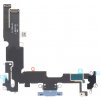 Nabíjecí konektor + flex kabel pro iPhone 14 Plus modrá OEM