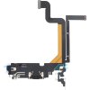 Nabíjecí port a flex kabel pro iPhone 14 Pro Max HQ - Černý