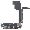 Nabíjecí konektor + Flex kabel pro iPhone 15 Pro Max Modrá titanová Ori