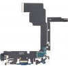 Nabíjecí konektor + flex kabel pro iPhone 15 Pro Modrá titanová Ori