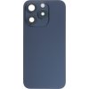 Kryt baterie + Sklíčko zadní kamery s rámem a magnetem + Metal plate pro iPhone 15 Pro Modrá titanová OEM