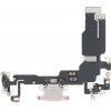 Nabíjecí konektor + Flex kabel pro iPhone 15 růžová HQ