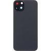 Kryt baterie + Čočka zadní kamery s rámečkem + Magnetický kroužek + Čip bezdrátového nabíjení + Svítilna pro iPhone 15 Plus OEM - Černý