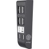 PGTech USB Hub 6v1 pro konzole Playstation 5 Slim, černá