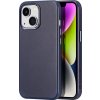 DUX DUCIS Naples Kožený kryt s Magsafe pro iPhone 13/14 Blue