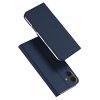 DUX DUCIS Skin Pro flipové kožené pouzdro pro iPhone 16 Blue