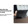 Nillkin Bumper GO Keyboard Case (Backlight Version) pro iPad Pro 12.9 2020(4th)/Pro 12.9 2021(5th)/Pro 12.9 2022(6th)/Air 13 2024 Šedý