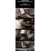 Nillkin Bumper GO Keyboard Case (Backlight Version) pro iPad Pro 12.9 2020(4th)/Pro 12.9 2021(5th)/Pro 12.9 2022(6th)/Air 13 2024 Šedý
