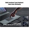 Nillkin Bumper GO Keyboard Case (Backlight Version) pro iPad Pro 11 2020-2022/Air 2020/2022/2024 Šedý