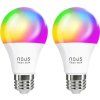 Smart LED žárovka E27 9W RGB NOUS P3/2pack WiFi Tuya sada 2ks