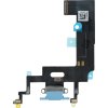 Nabíjecí port a flex kabel pro iPhone XR OEM - Modrý