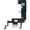 Nabíjecí port a flex kabel pro iPhone XR OEM - Bílý