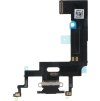Nabíjecí port a flex kabel pro iPhone XR OEM - Černý