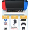SW2301DA multifunkční TV dokovací stanice pro Nintendo Switch / Switch OLED – s LAN, HDMI a USB